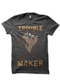 Tasmanian Devil Trouble Maker T-Shirt Hoodie, Sweatshirt | PureTeeCo.com