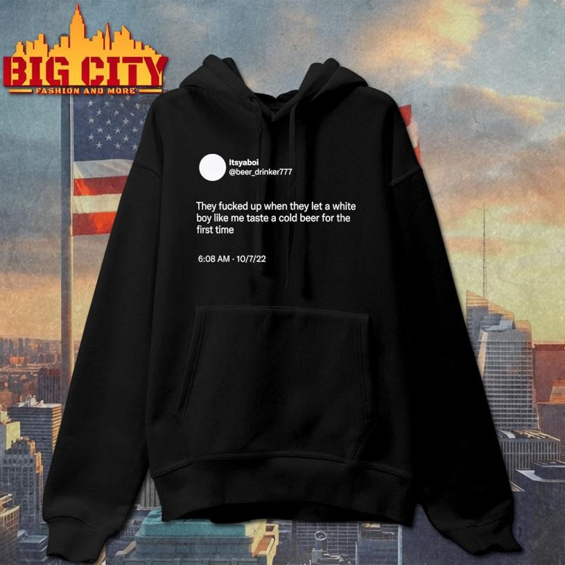Taste A Cold Beer For The First Time Shirt