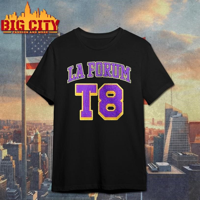 Tate Mcrae Los Angeles Lakers Forum Midnight 120 On The Pch Just You And Me Shirt