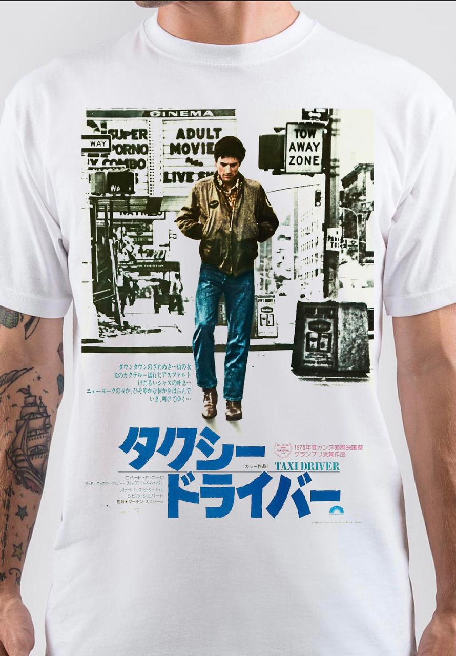 Taxi Driver White T-Shirt Hoodie, Sweatshirt | PureTeeCo.com