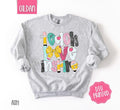 Teach Love Inspire Sweatshirt, Cute Teacher Sweater, Trendy Bow Crewneck, Gift for Her T-Shirts, Hoodie | PureTeeCo.com