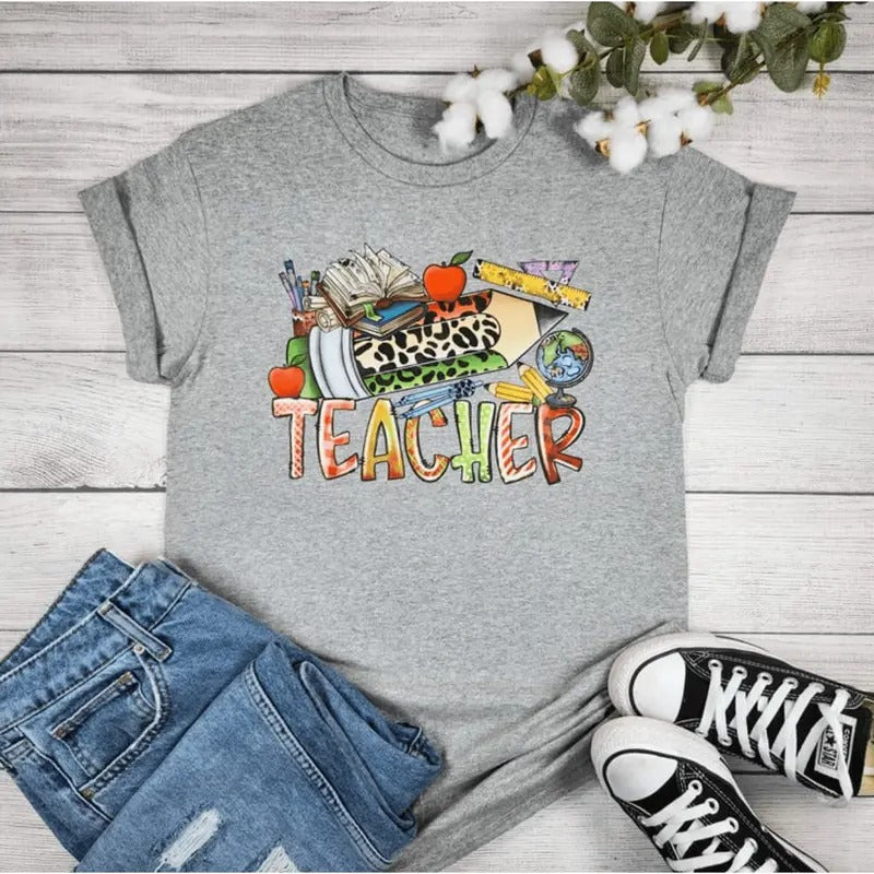 Teacher Graphic Tee Hoodie, Sweatshirt | PureTeeCo.com