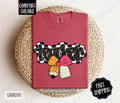 Teacher School Bow Comfort Colors Tshirt, Cute Teacher Apparel, School Gift, Teacher Appreciation, Back to School Shirt,...