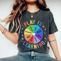 Teacher Shirt, Play Is Learning Teacher Tshirt, Teacher Life, Back To School, Gift for Teacher, Kindergarten Teacher,...