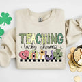 Teaching Lucky Charms Sweatshirt, Lucky Teacher Sweatshirt, Saint Patrick's Day Teacher Sweatshirt, Teachers Lucky Charms...