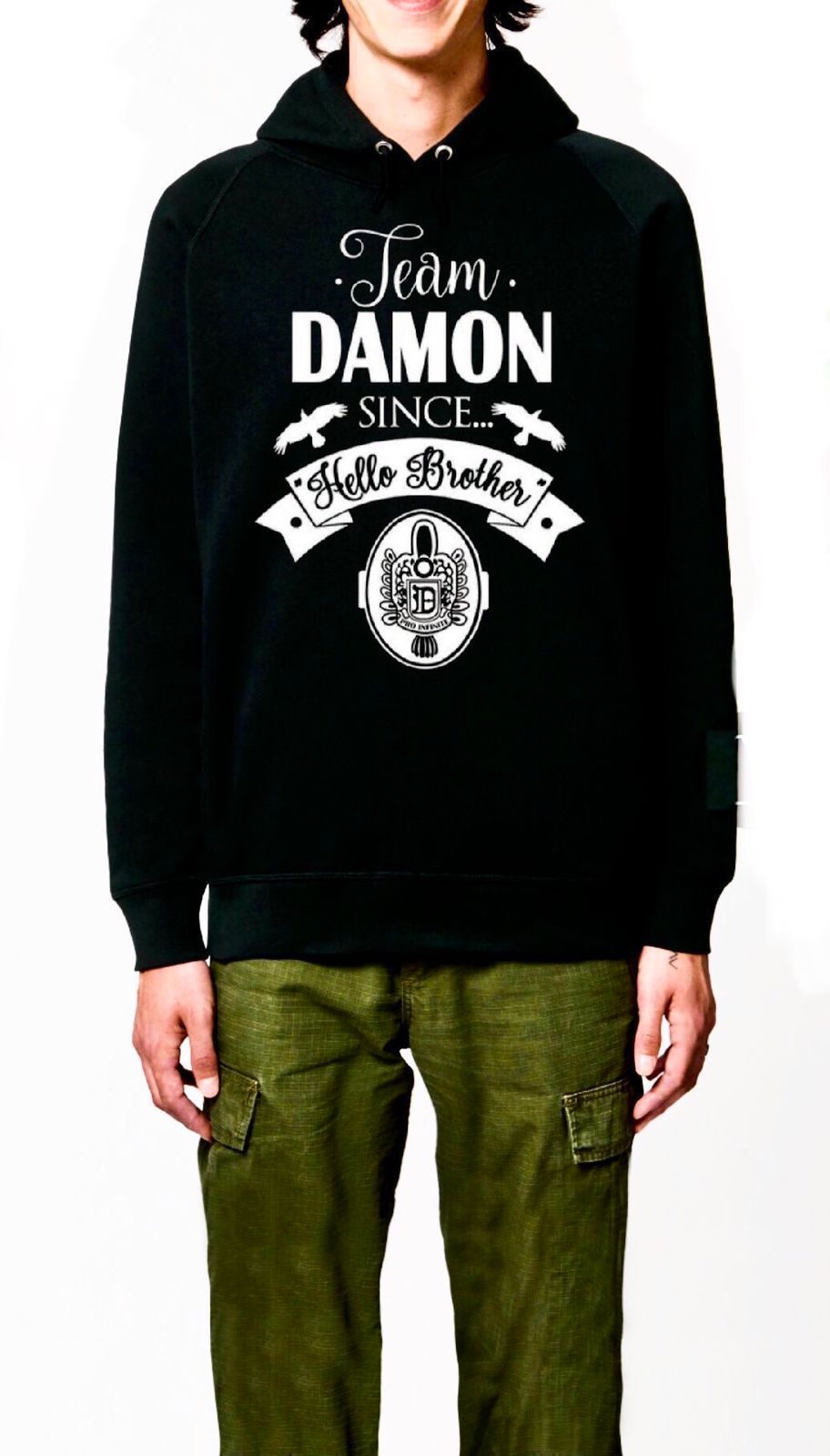 Team Damon Since Hello Brother Hoodie T-Shirts, Sweatshirt | PureTeeCo.com