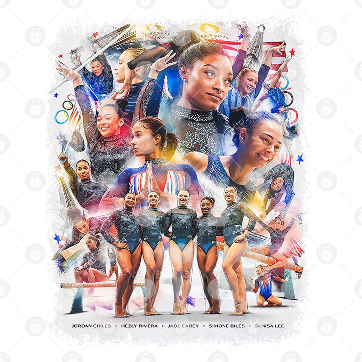 Team USA Gymnastics 2024 Paris Olympics Shirt