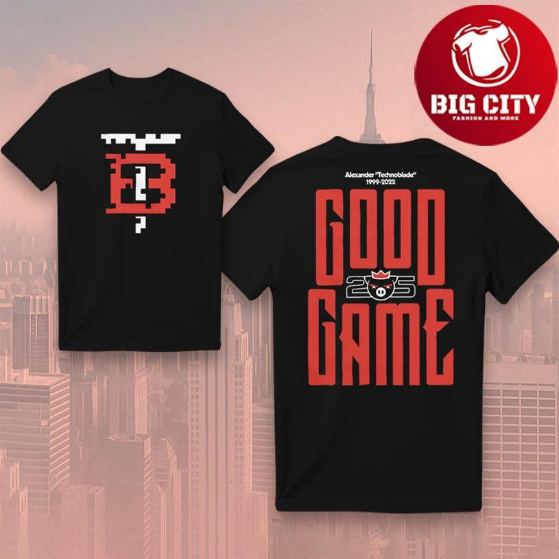 Technoblade Good Game 25 Two Sided Shirt