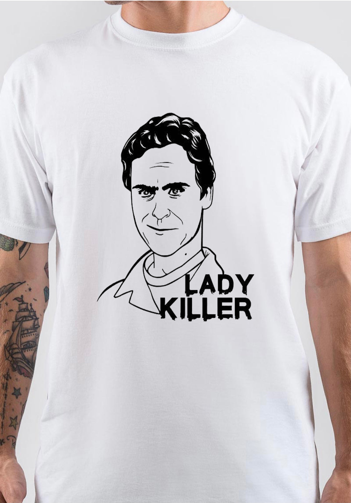 Ted Bundy Lady Killer T-Shirt Hoodie, Sweatshirt | PureTeeCo.com