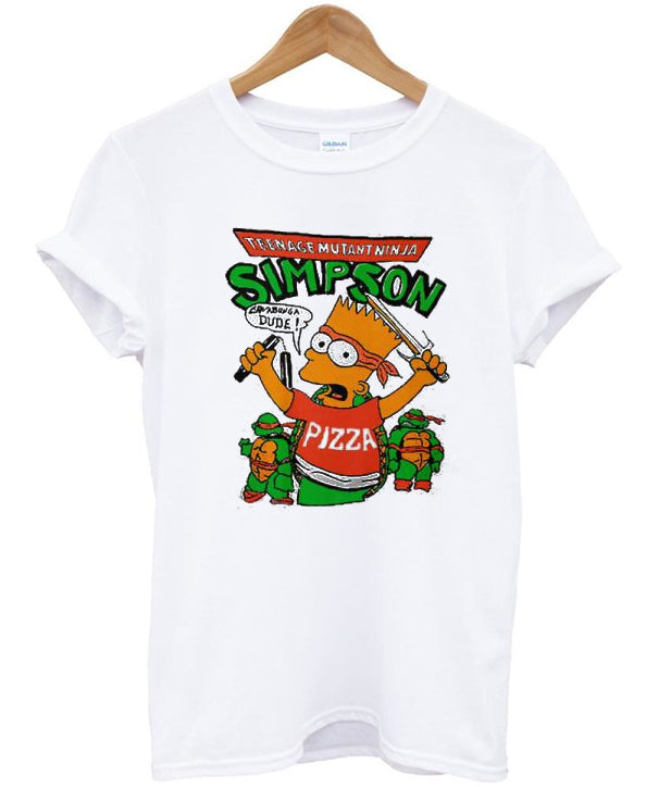 Teenage Mutant Ninja Simpson T-shirt Hoodie, Sweatshirt | PureTeeCo.com