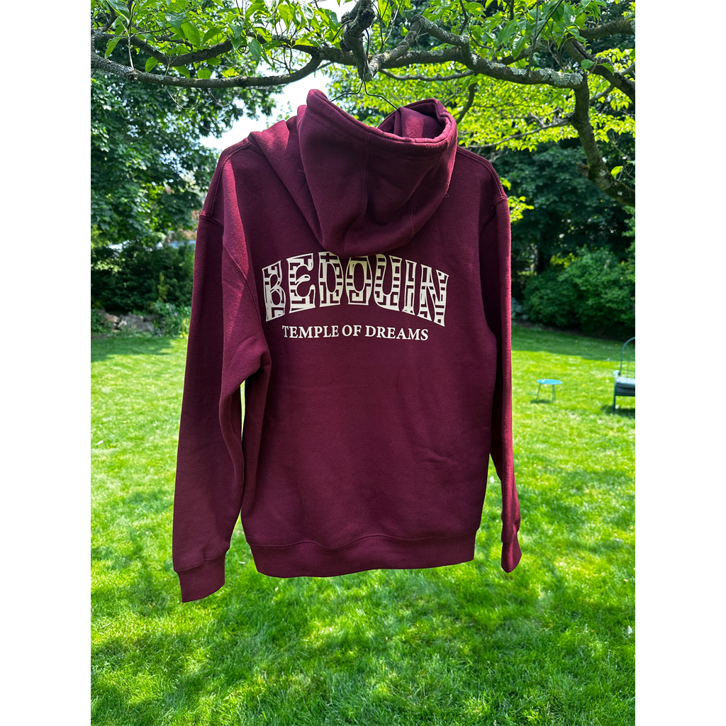 Temple of Dreams Limited Edition Maroon Hoodie T-Shirts, Sweatshirt | PureTeeCo.com (Image 4)