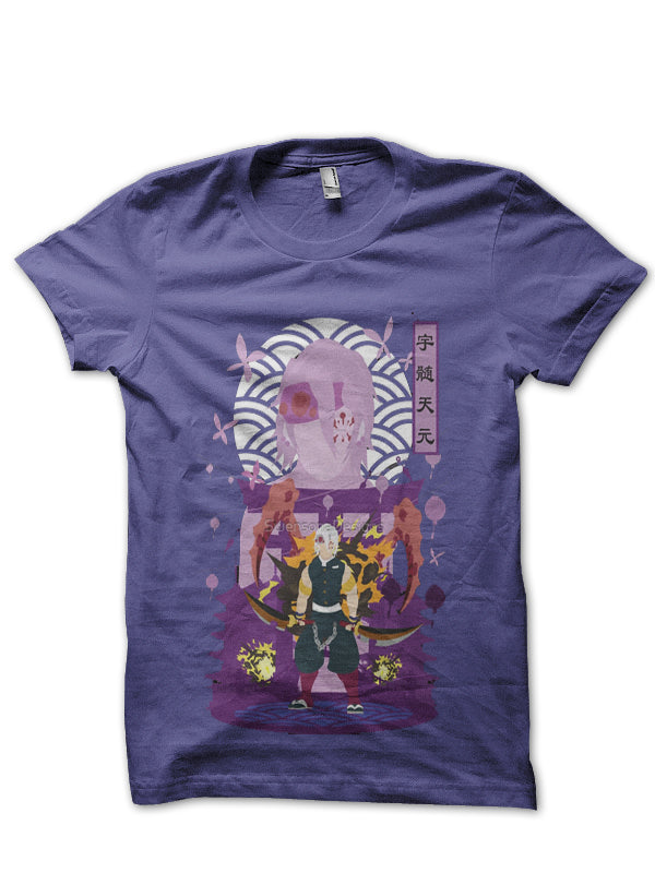 Tengen Uzui Negative Space T-Shirt Hoodie, Sweatshirt | PureTeeCo.com