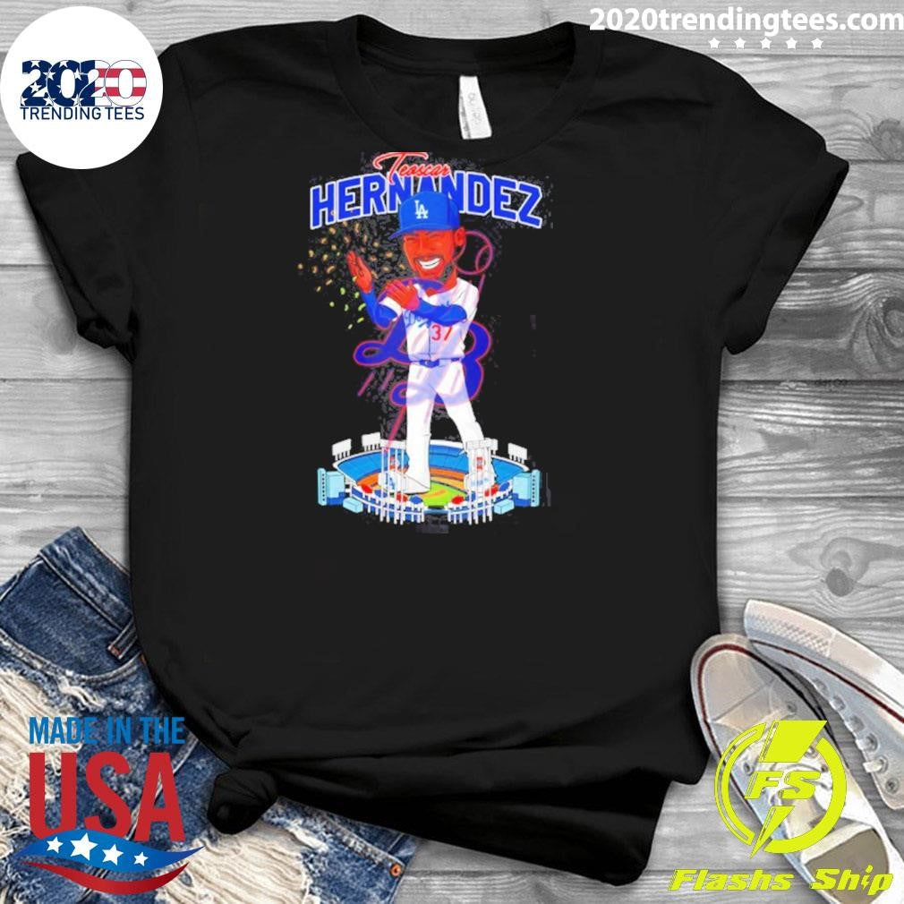 Teoscar Hernández 37 Los Angeles Dodgers Mlb Baseball 2026 Shirt