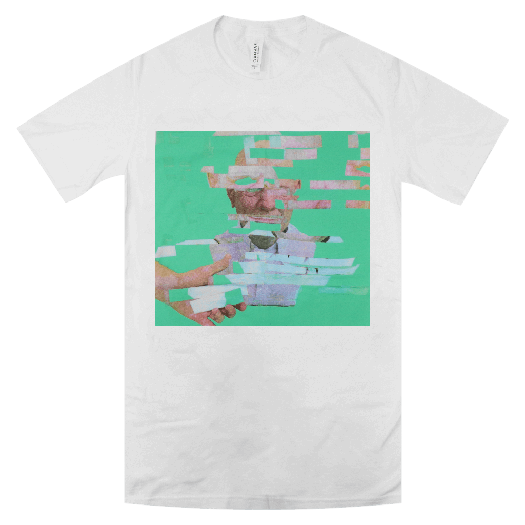 Old Man White T-Shirt Hoodie, Sweatshirt | PureTeeCo.com (Image 1)