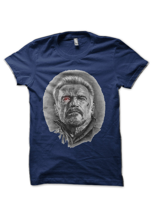 Terminator: Dark Fate Navy Blue T-Shirt Hoodie, Sweatshirt | PureTeeCo.com