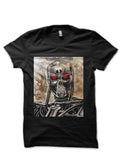 T-800 Terminator Black T-Shirt Hoodie, Sweatshirt | PureTeeCo.com