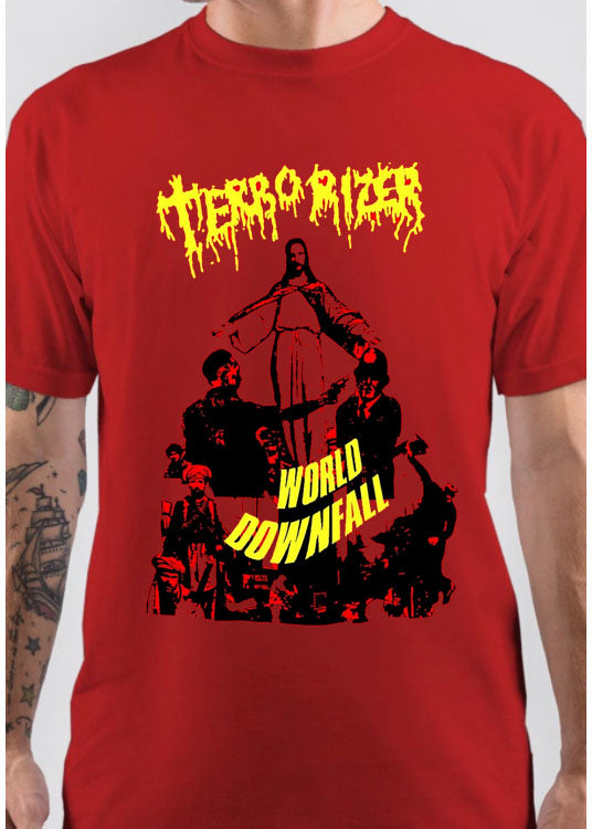 Terrorizer T-Shirt Style002 Hoodie, Sweatshirt | PureTeeCo.com