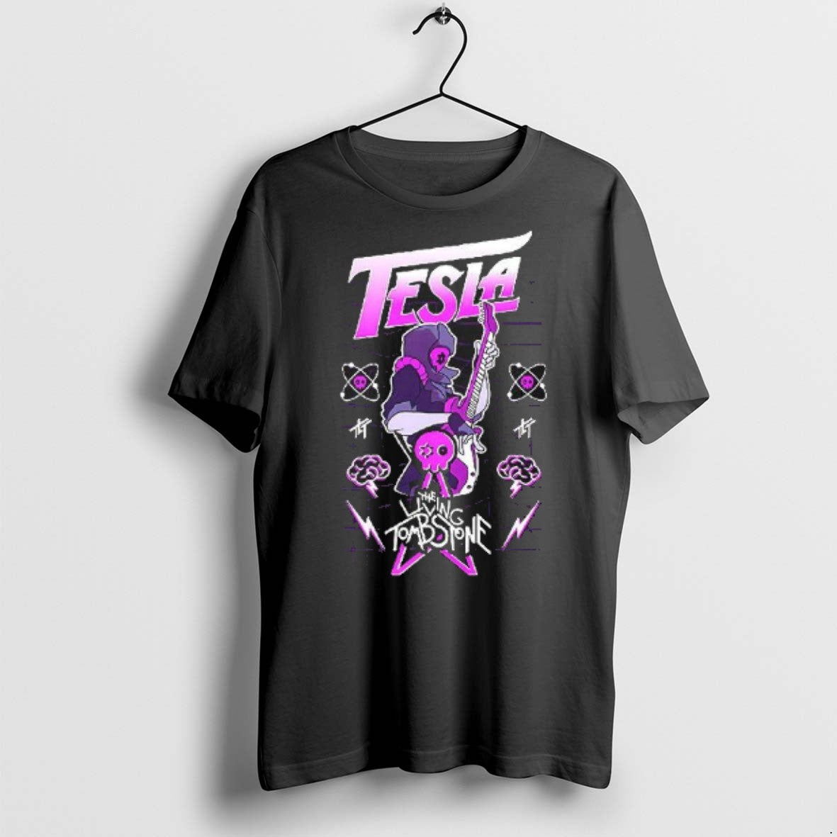 Tesla The Living Tombstone T Shirts