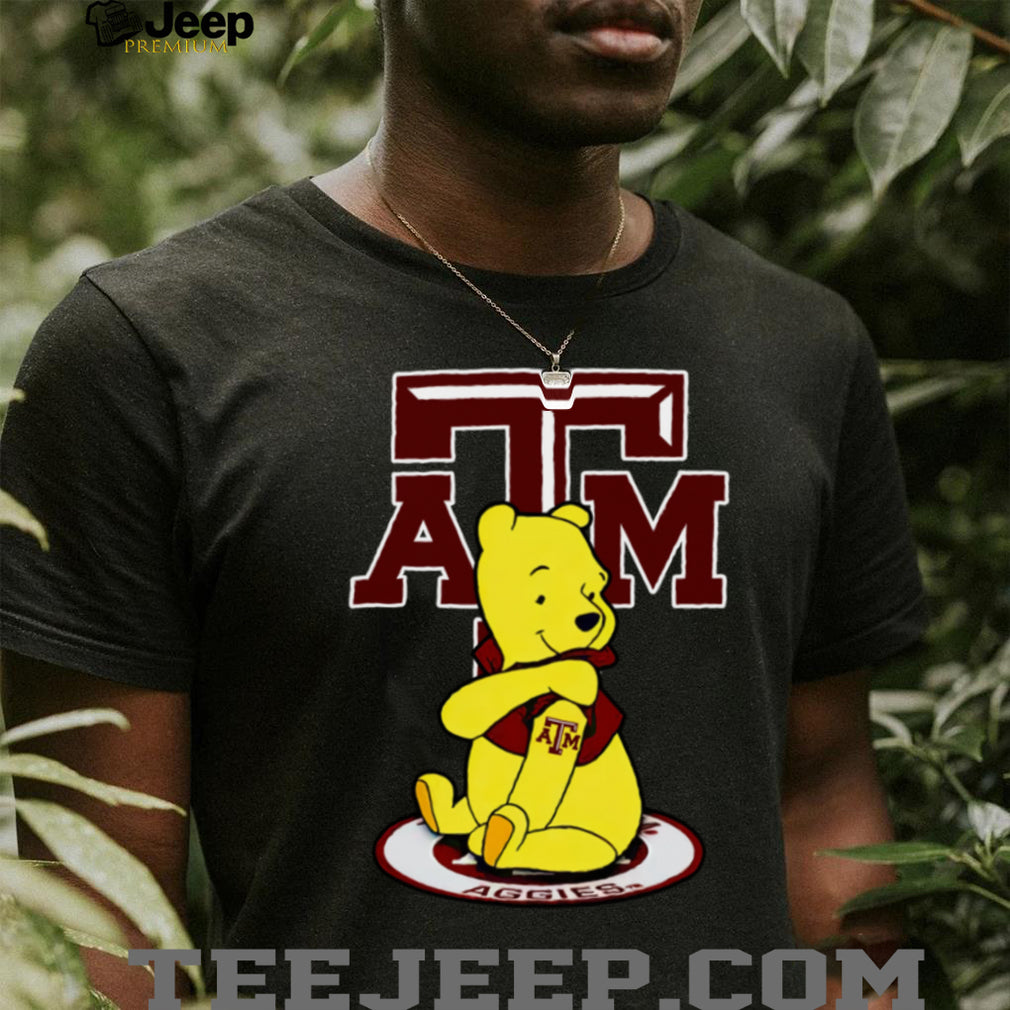 Texas AM Aggies Pooh And Football Life Shirt