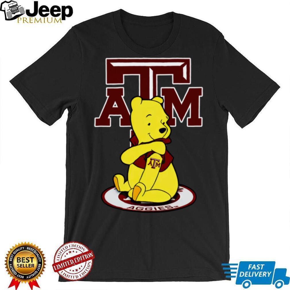 Texas AM Aggies Pooh And Football Life Shirt