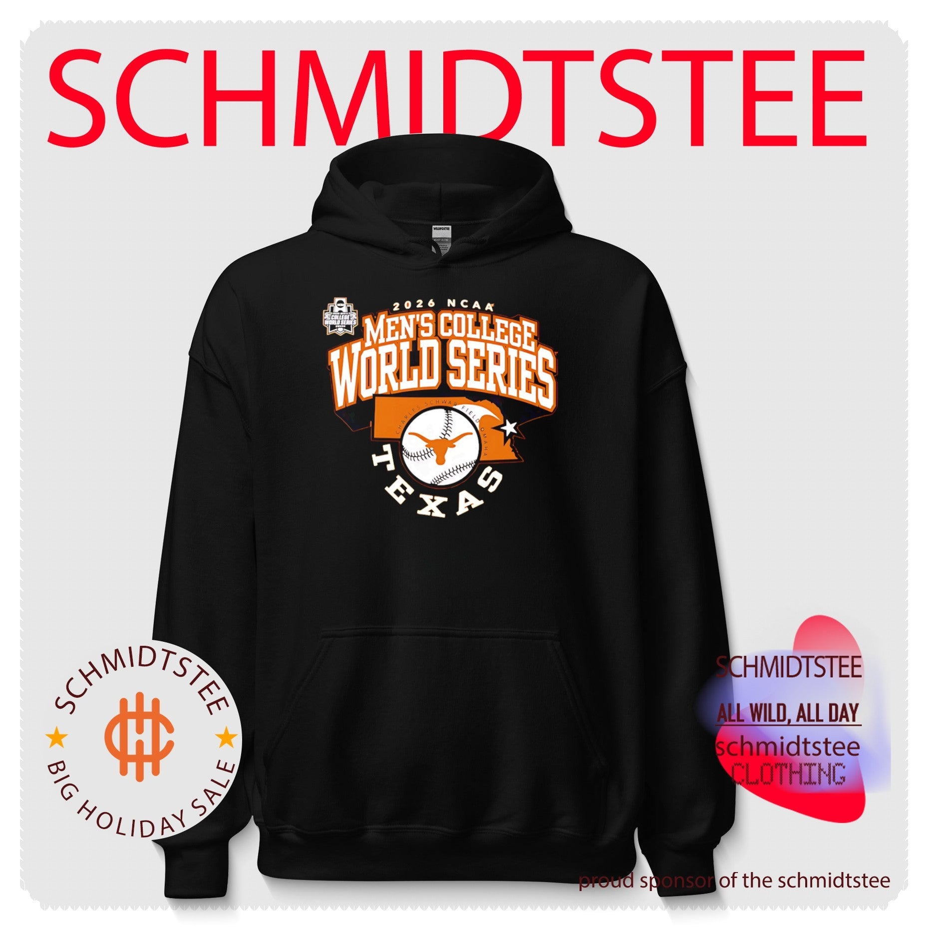 Texas Longhorns 2026 Baseball College World Series Bound shirt