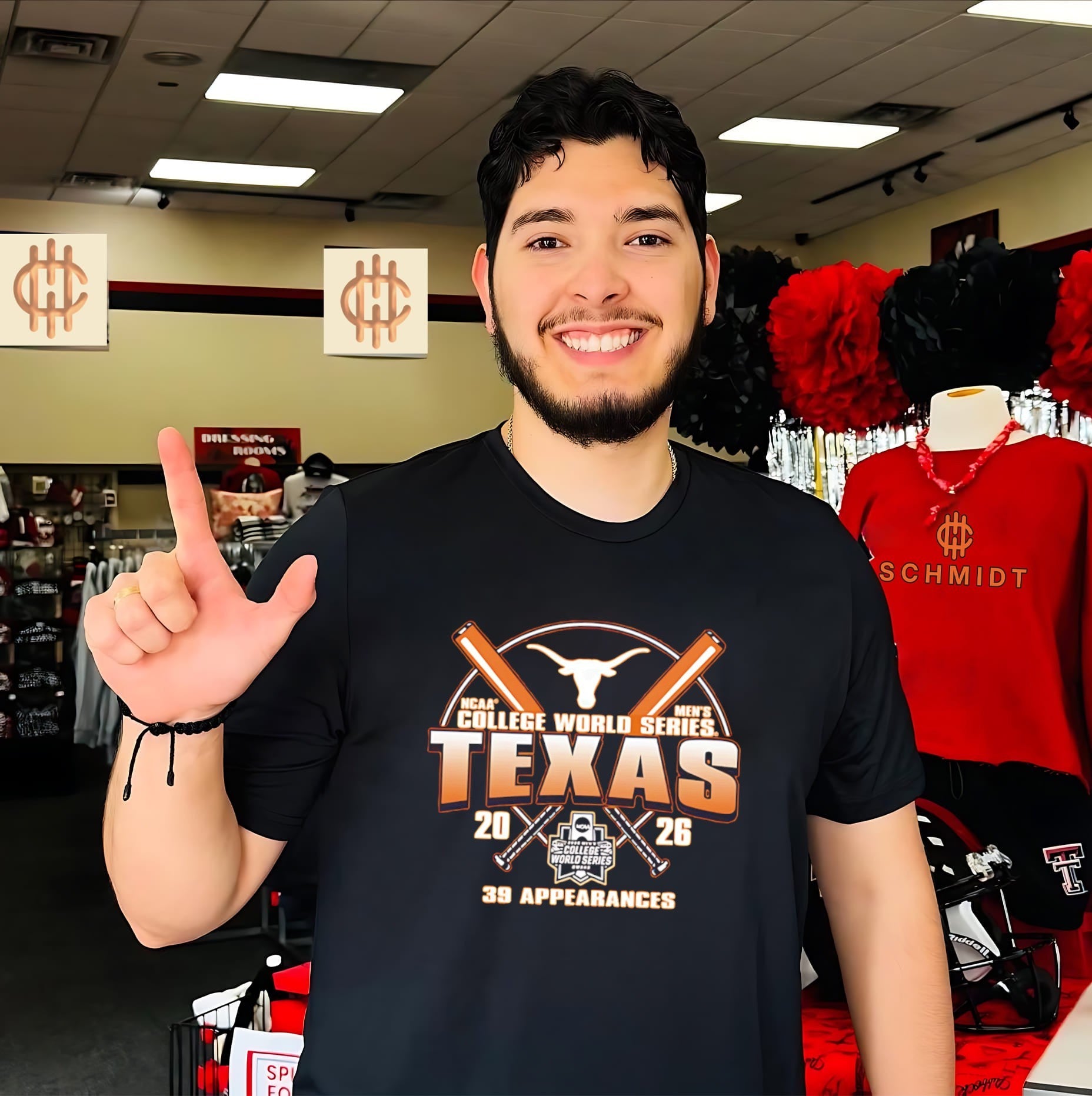 Texas Longhorns 2026 College World Series Bound 39 Appearances shirt