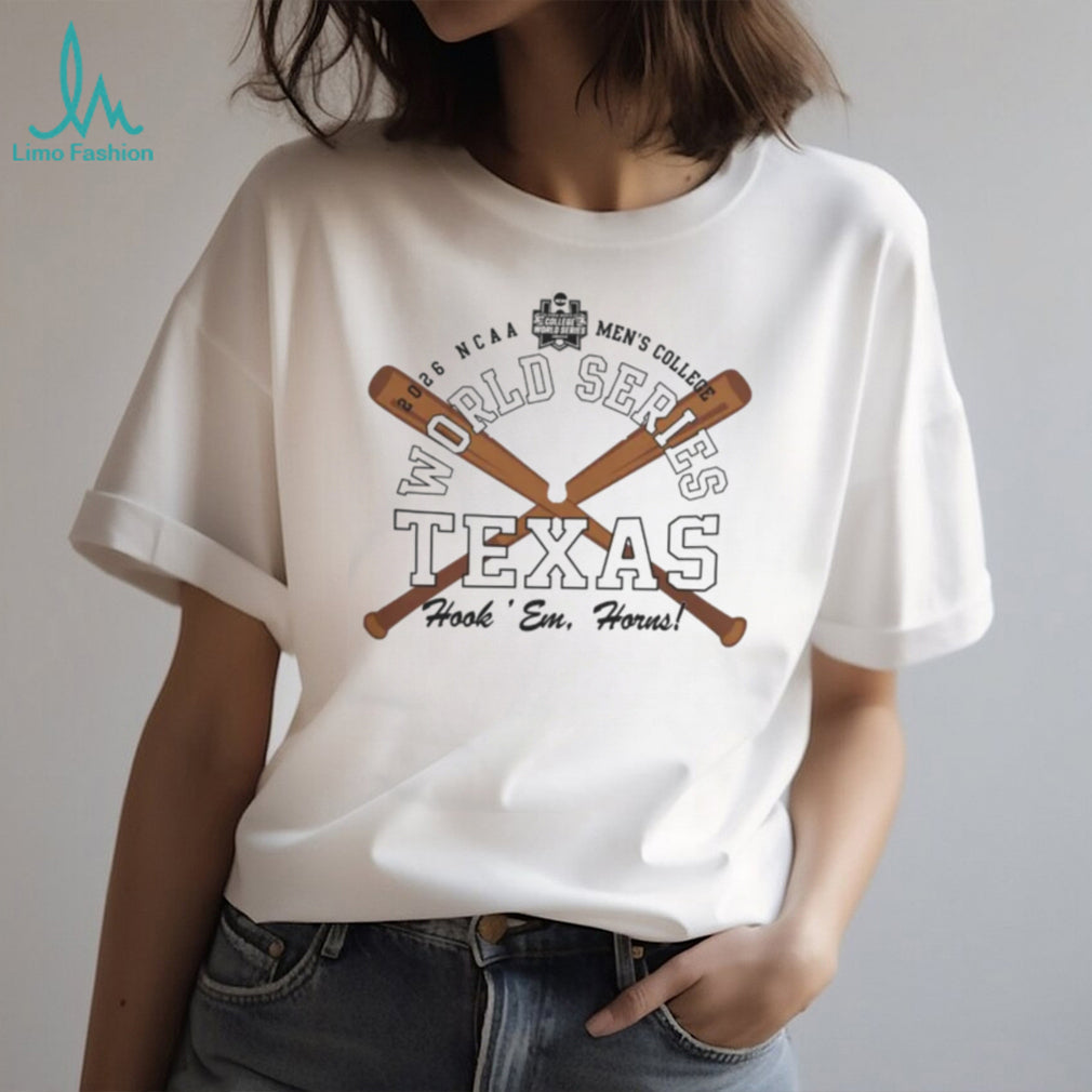Texas Longhorns 2026 NCAA Men College World Series T Shirt