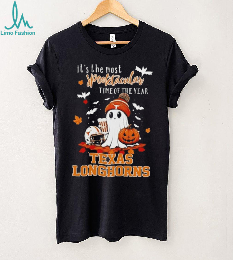Texas Longhorns NCAA Halloween Ghost 2026 It’s the most spooktacular time of the year T Shirt