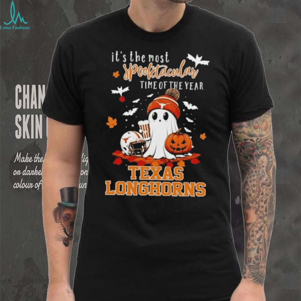 Texas Longhorns NCAA Halloween Ghost 2026 It’s the most spooktacular time of the year T Shirt