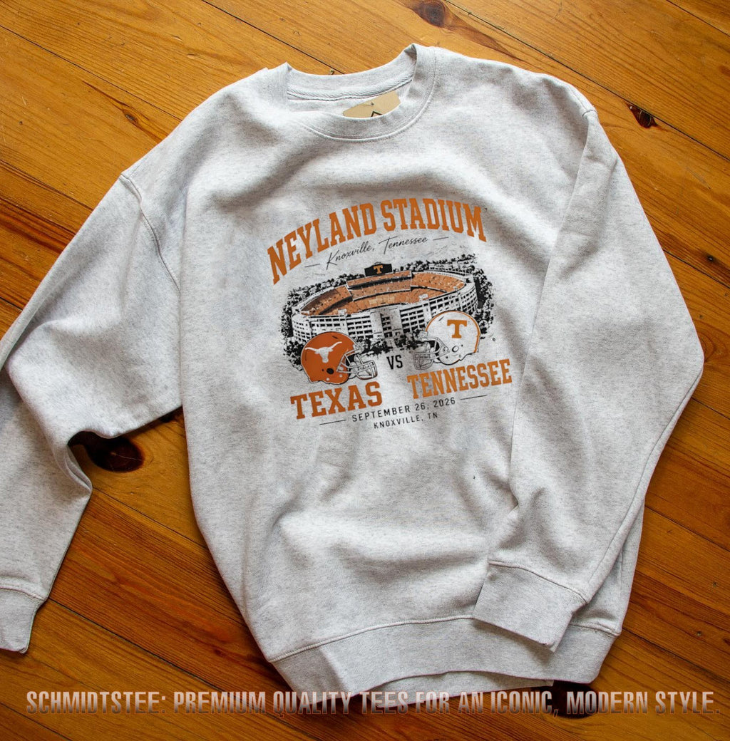 Texas Longhorns Vs Tennessee Volunteers Neyland Stadium Knoxville Tn September 26 2026 Ncaa shirt