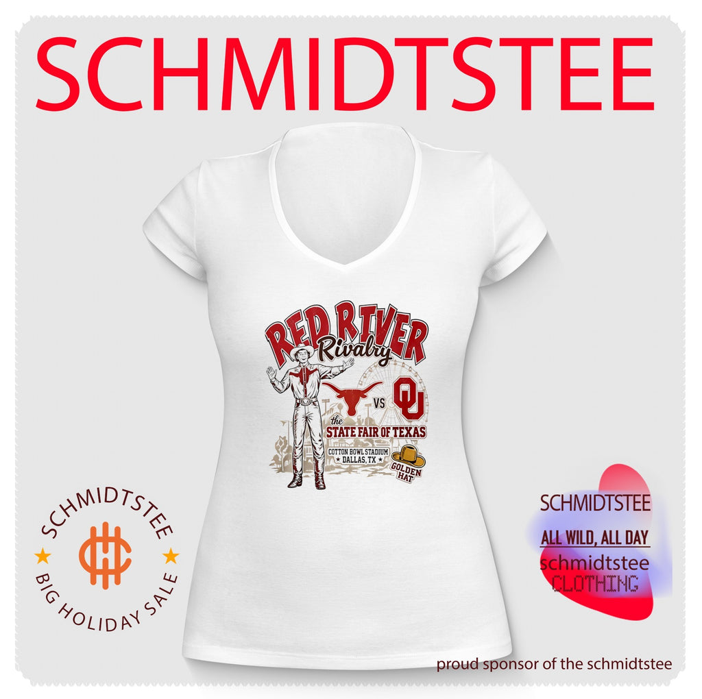 Texas Longhorns vs Oklahoma Sooners Champion Red and River Rivalry Big Texas 2026 shirt