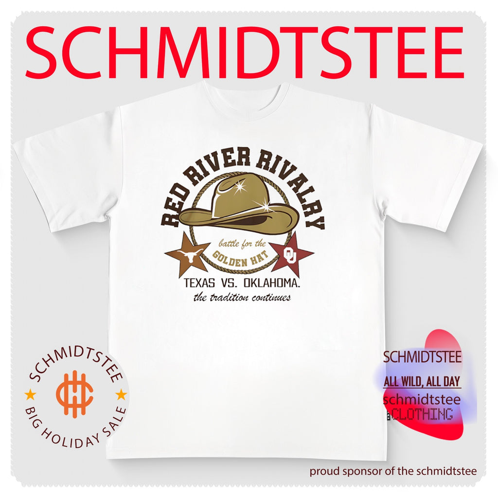 Texas Longhorns vs Oklahoma Sooners Red River Rivalry Golden Hat 2026 shirt