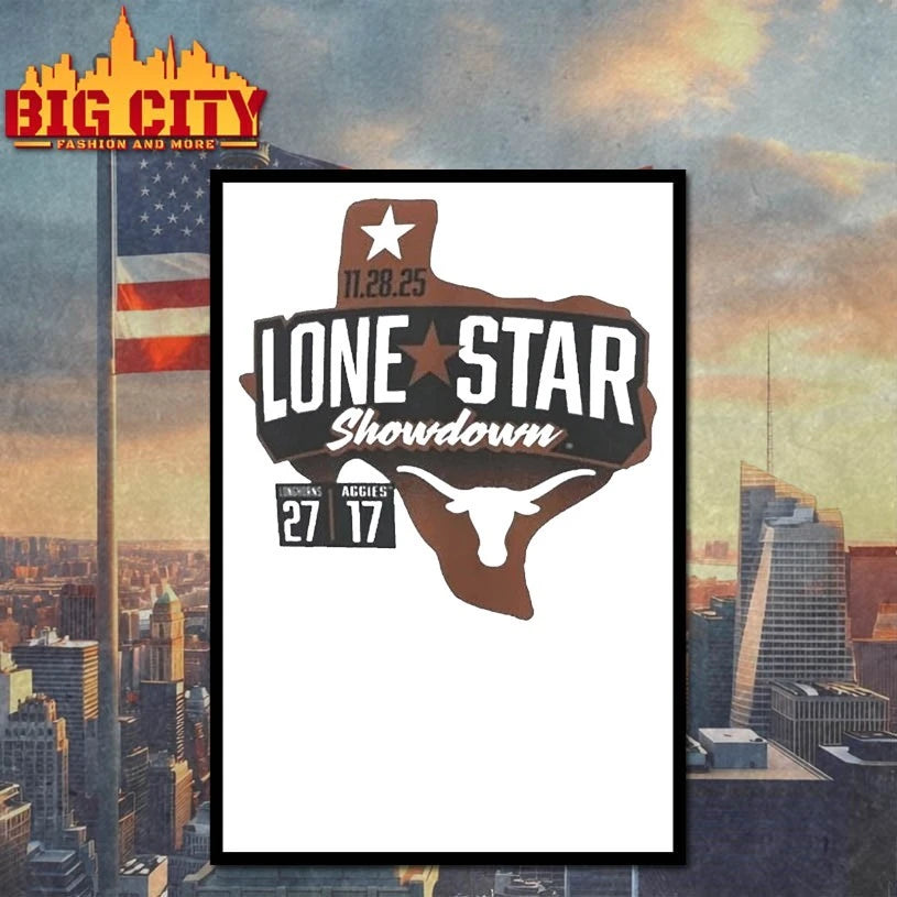 Texas Longhorns vs Texas A&amp;M Aggies Lone Star Showdown 2025 shirt