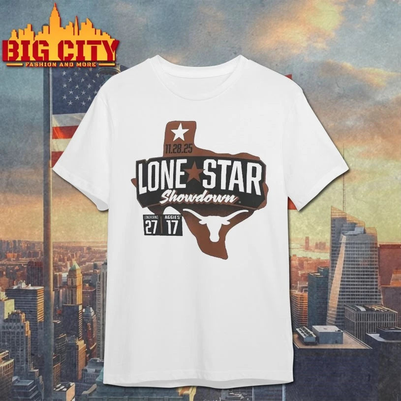 Texas Longhorns vs Texas A&amp;M Aggies Lone Star Showdown 2025 shirt