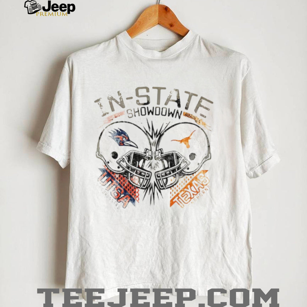 Texas Longhorns vs UTSA Roadrunners In State Showdown helmet 2026 shirt