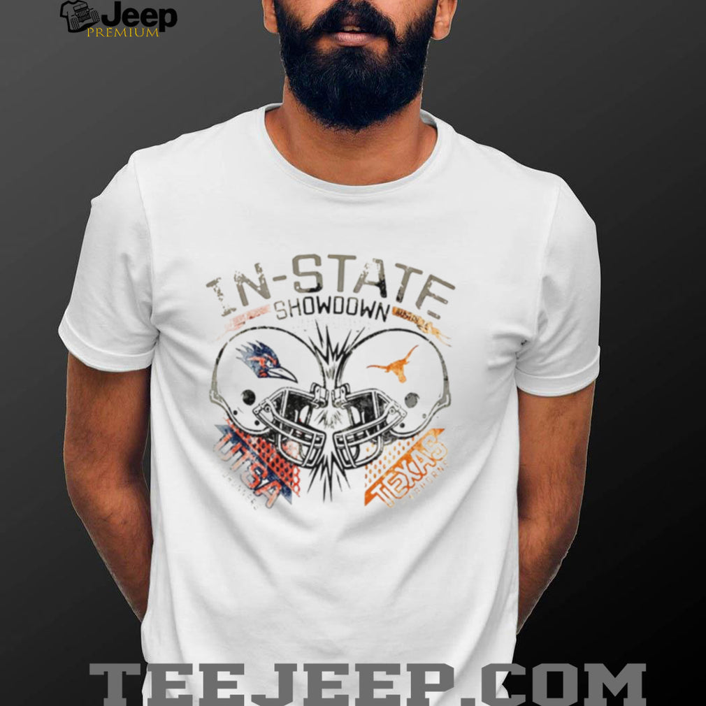 Texas Longhorns vs UTSA Roadrunners In State Showdown helmet 2026 shirt