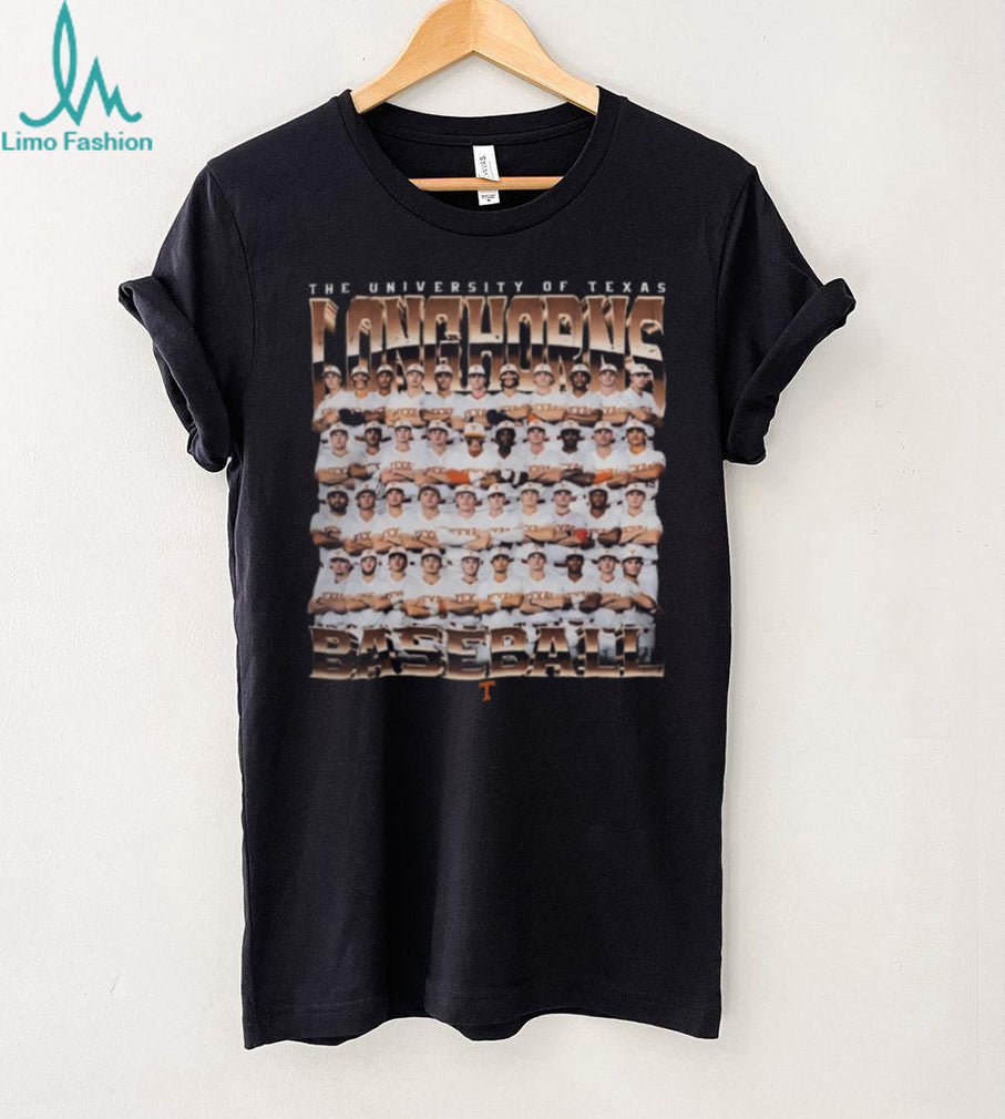 Texas NCAA Baseball Team Collage Shirt