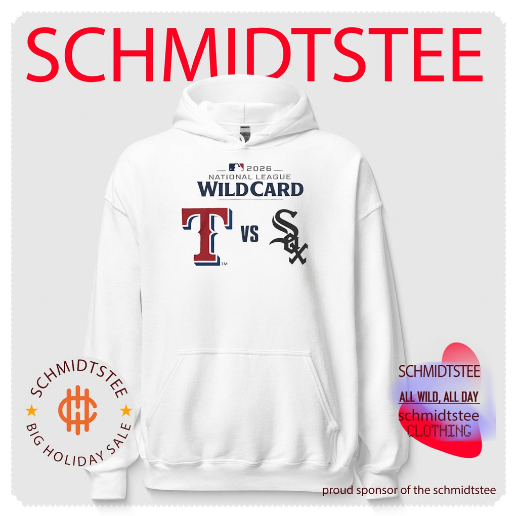 Texas Rangers vs Chicago White Sox 2026 AL Wild Card Matchup logo shirt