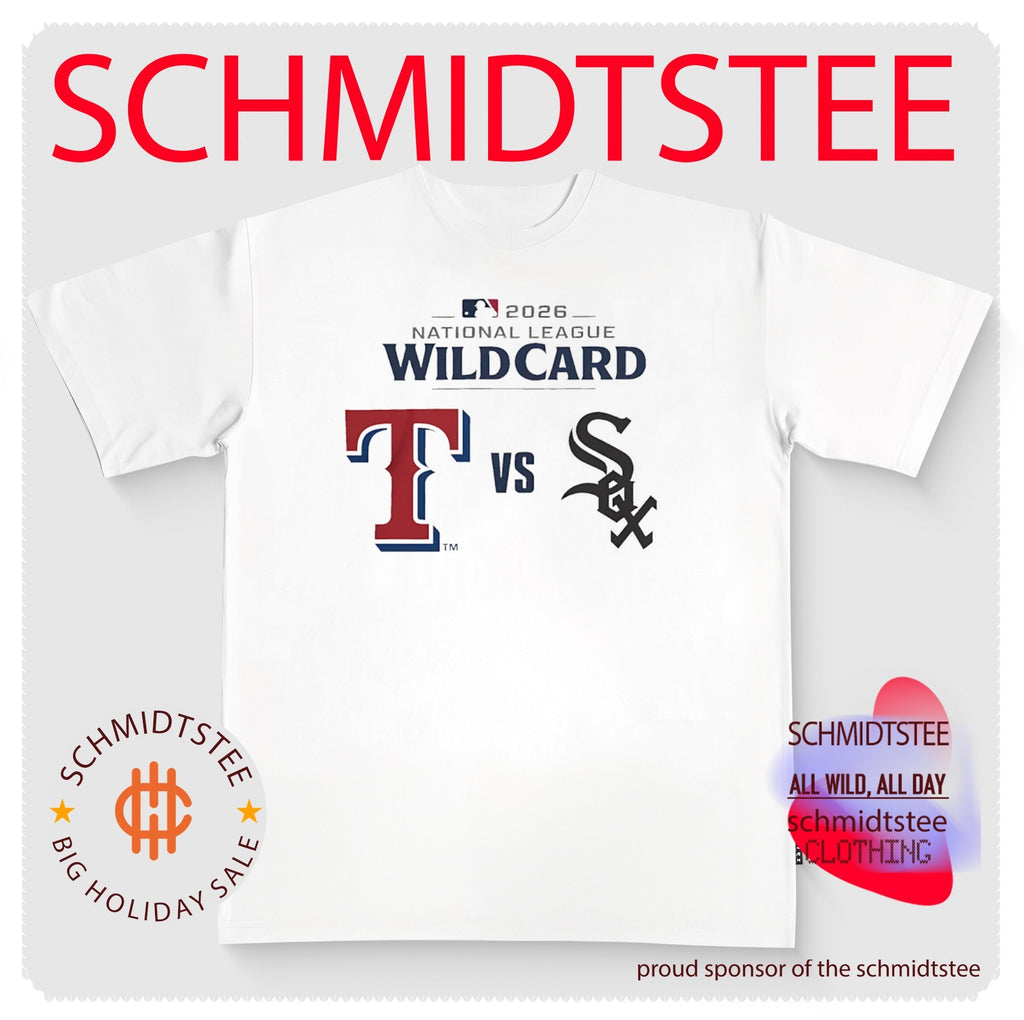 Texas Rangers vs Chicago White Sox 2026 AL Wild Card Matchup logo shirt
