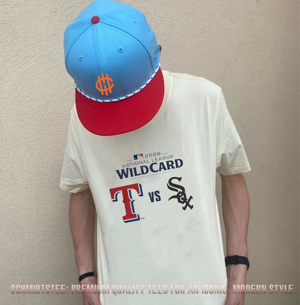 Texas Rangers vs Chicago White Sox 2026 AL Wild Card Matchup logo shirt
