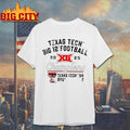 Texas Tech 2025 Big 12 Football Champions Endzone Speed shirt