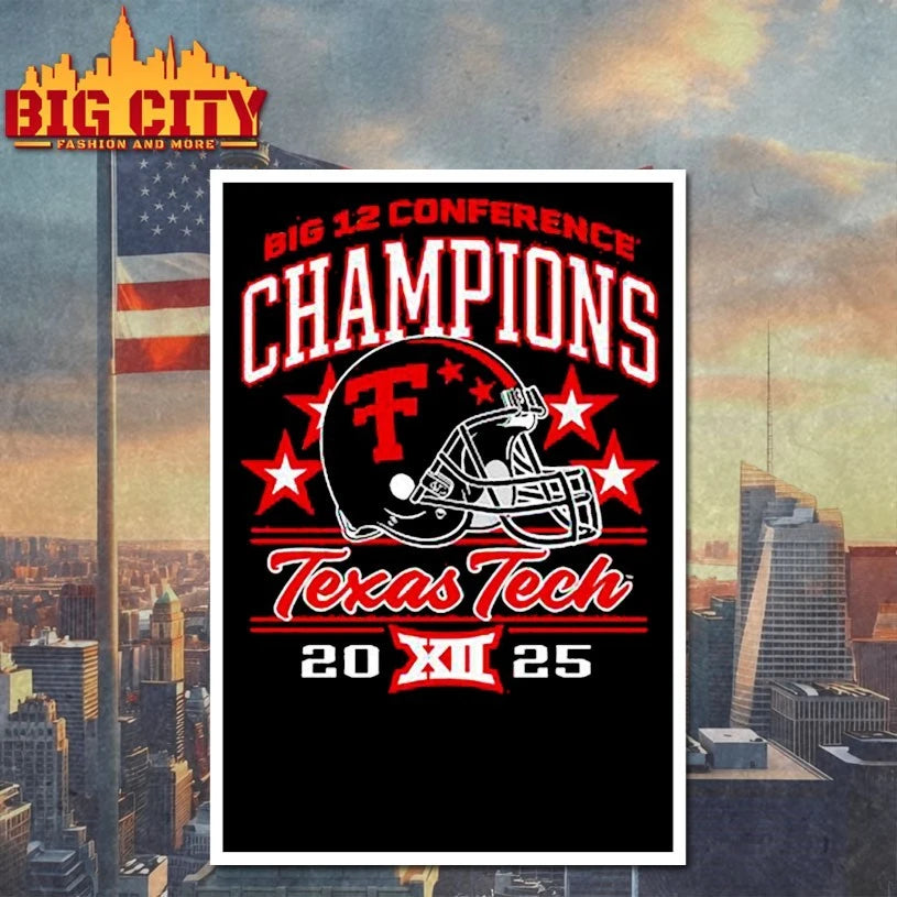 Texas Tech 2025 Star Studded shirt