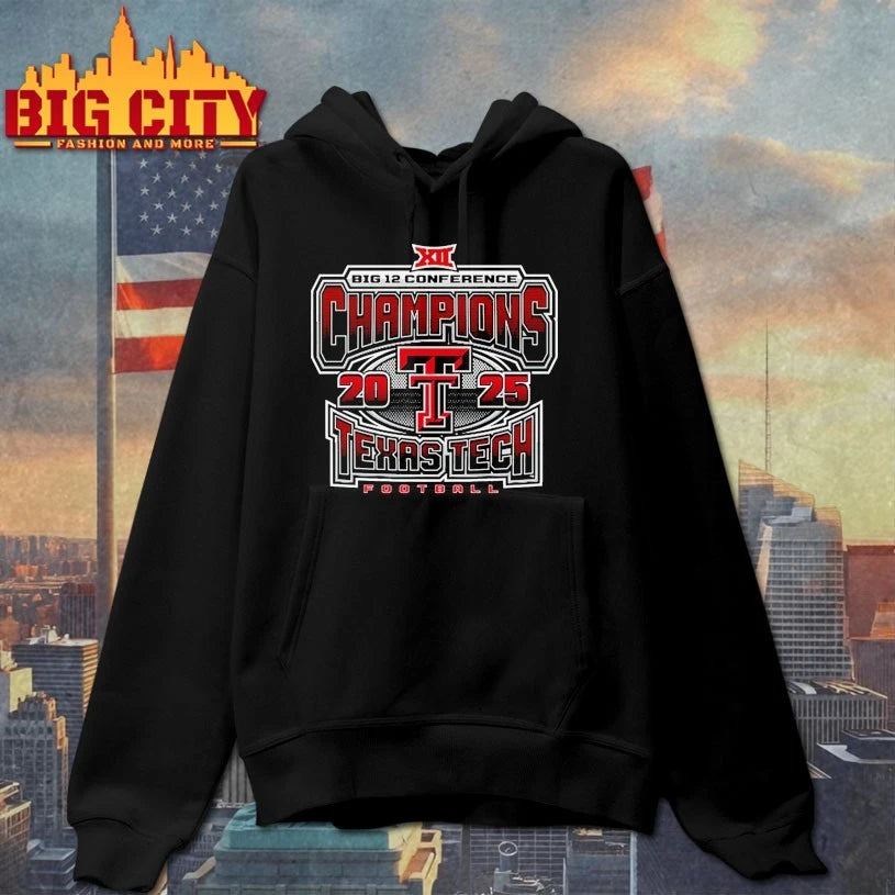 Texas Tech Football Big 12 Conference Champions 2025 shirt