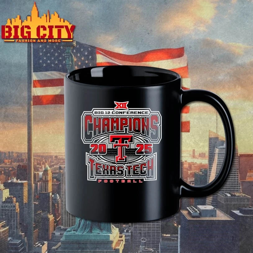 Texas Tech Football Big 12 Conference Champions 2025 shirt