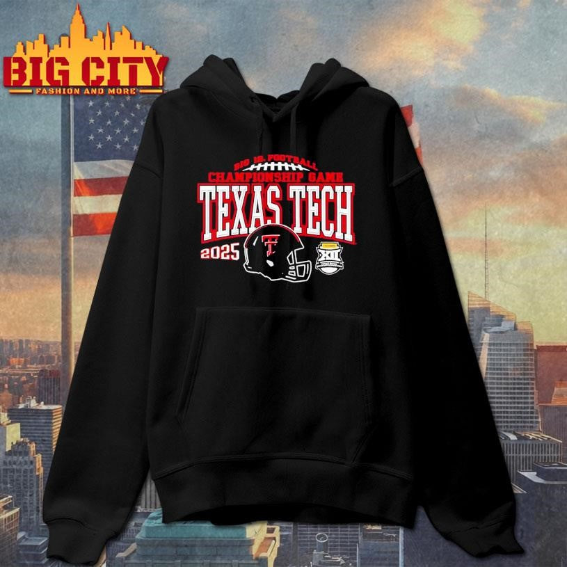 Texas Tech Red Raiders 2025 Big 12 Championship Game Shirt