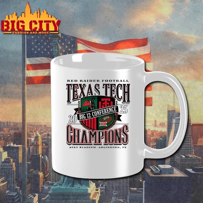 Texas Tech Red Raiders 2025 Big 12 Conference Champions Generation Talent Shirt