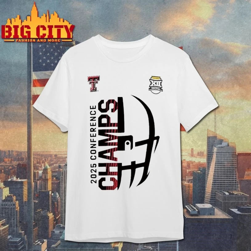 Texas Tech Red Raiders 2025 Big 12 Conference Champions shirt