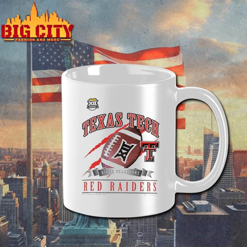 Texas Tech Red Raiders 2025 Big 12 Football Champions Shirt