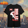 Texas Tech Red Raiders 2025 Big 12 Football Championship Vertical Helmet Shirt