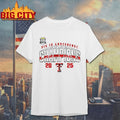 Texas Tech Red Raiders Big 12 Football Champions 2025 Logo Shirt